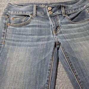 Women's American Eagle Artist Blue Jeans,Size 4!